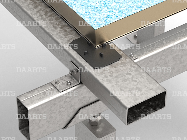 Фальшпол ЦОД DAARTS узел